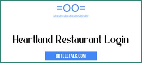 heartland restaurant portal login